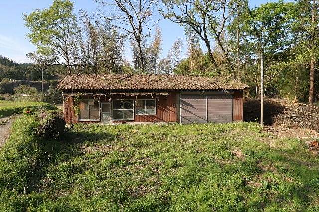 10町8反ある農地、山林付き作業小屋
