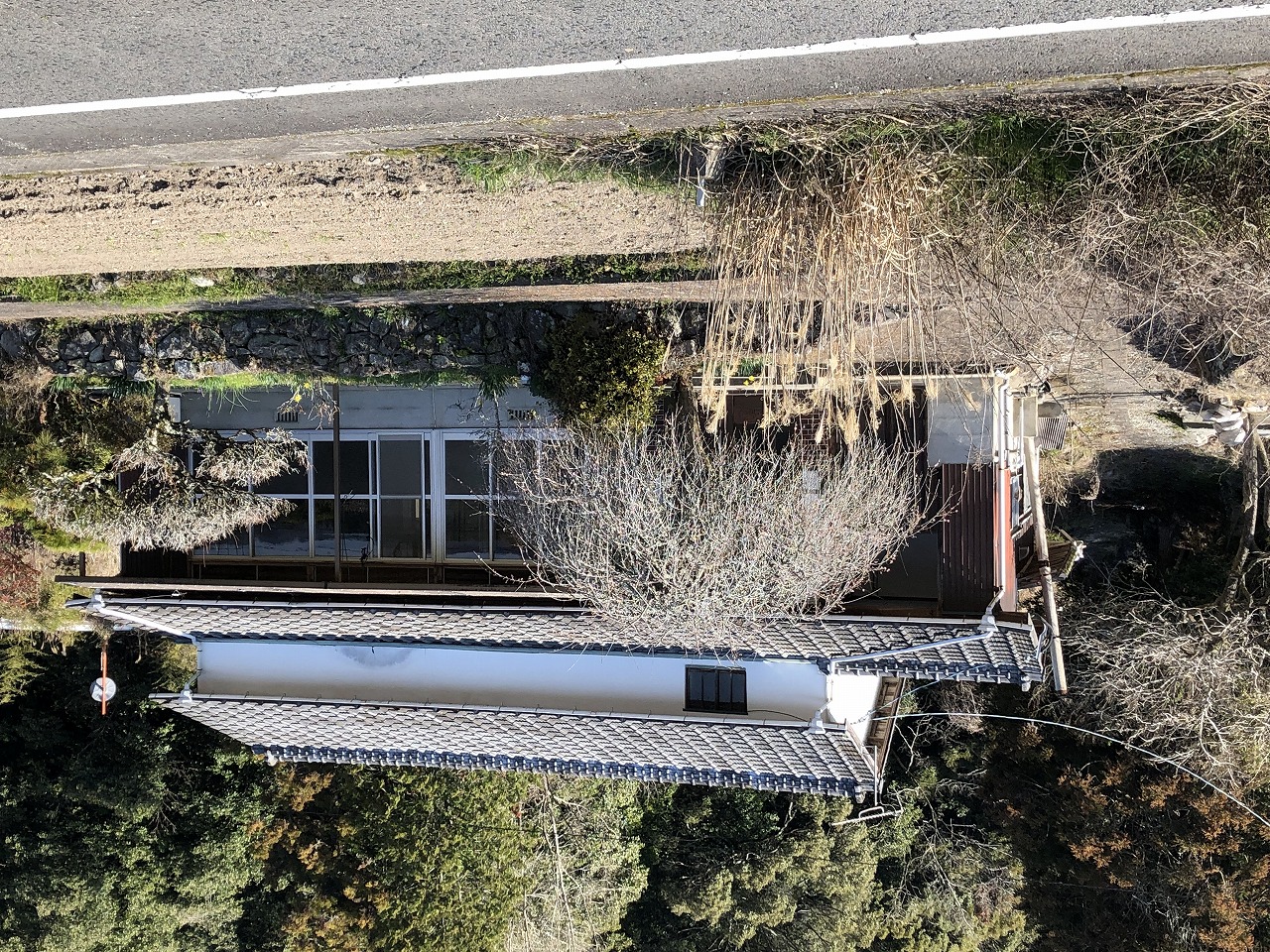 1町5反ある山林・農地付き中古住宅