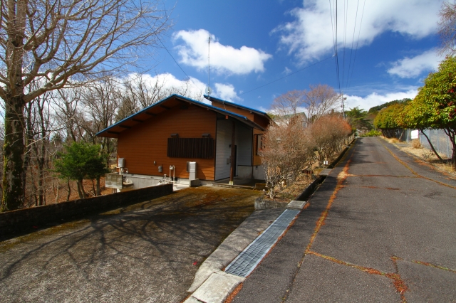 湯布院町の高級別荘地　湯布高原別荘A街区T