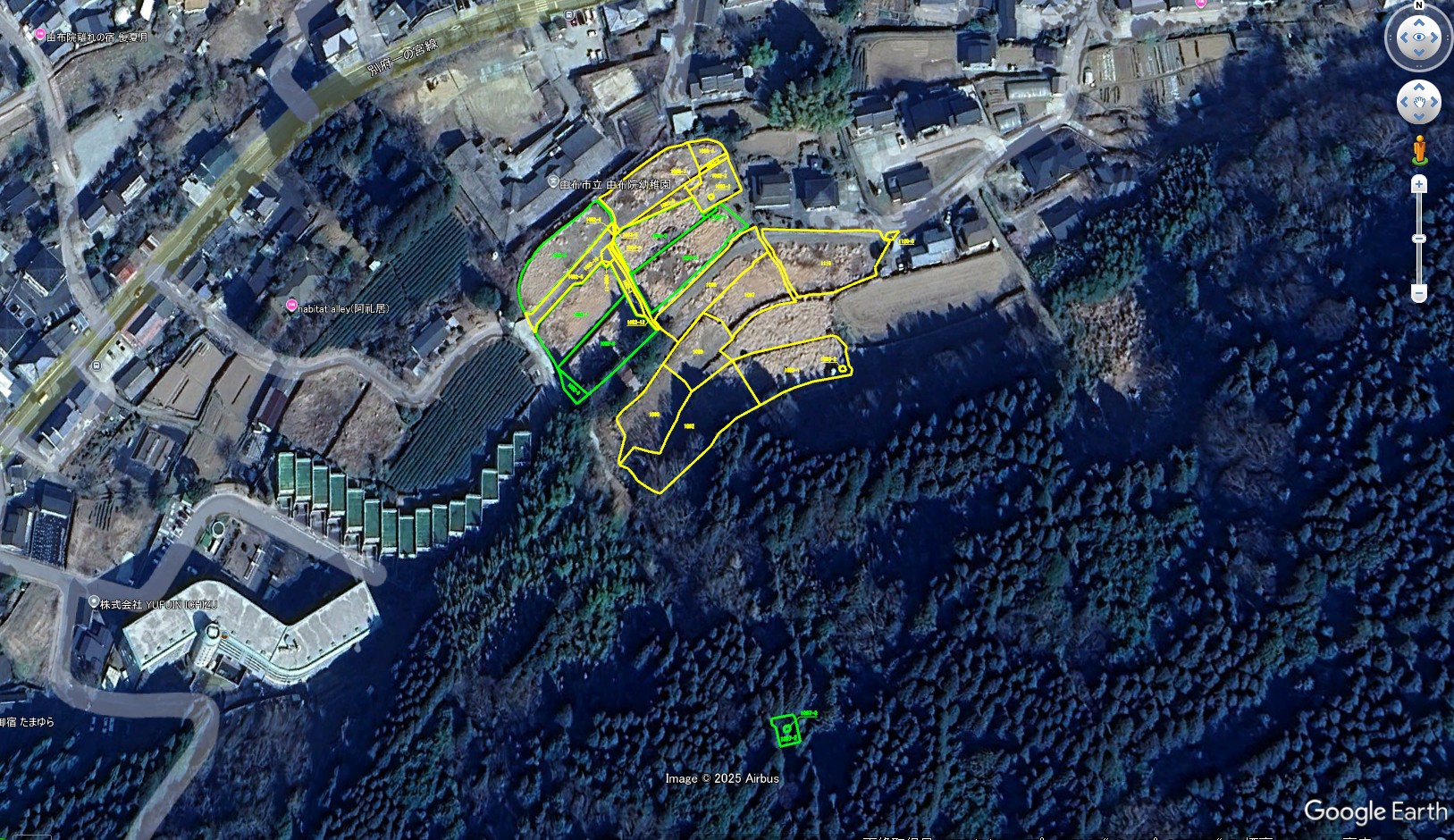 7.5反ある湯布院町川南の山林等