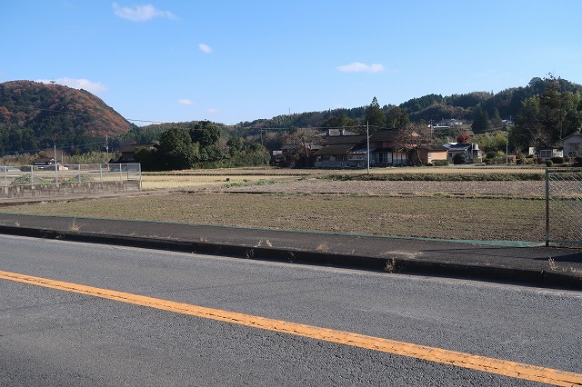 828?ある国道210号線沿いの土地