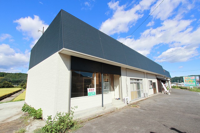 外観塗装済み　庄内町大龍店舗
